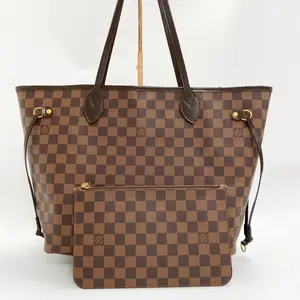 Pre-owned Louis Vuitton damier Shoulder Bags LV Neverfull Shoulder Bag Versatile Everyday Commuter Purse for Essentials On the Go Convenience