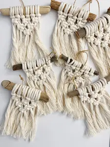 Mini Macramé Christmas Ornament