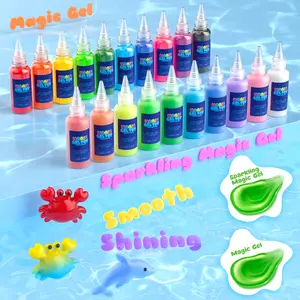 Magic Water Elf Toy Kit with Magic Gels, Molds - Spark Creativity with Colorful Aqua Pets! Perfect Christmas & Birthday Gift for Kids Who Love DIY and Imaginative Play