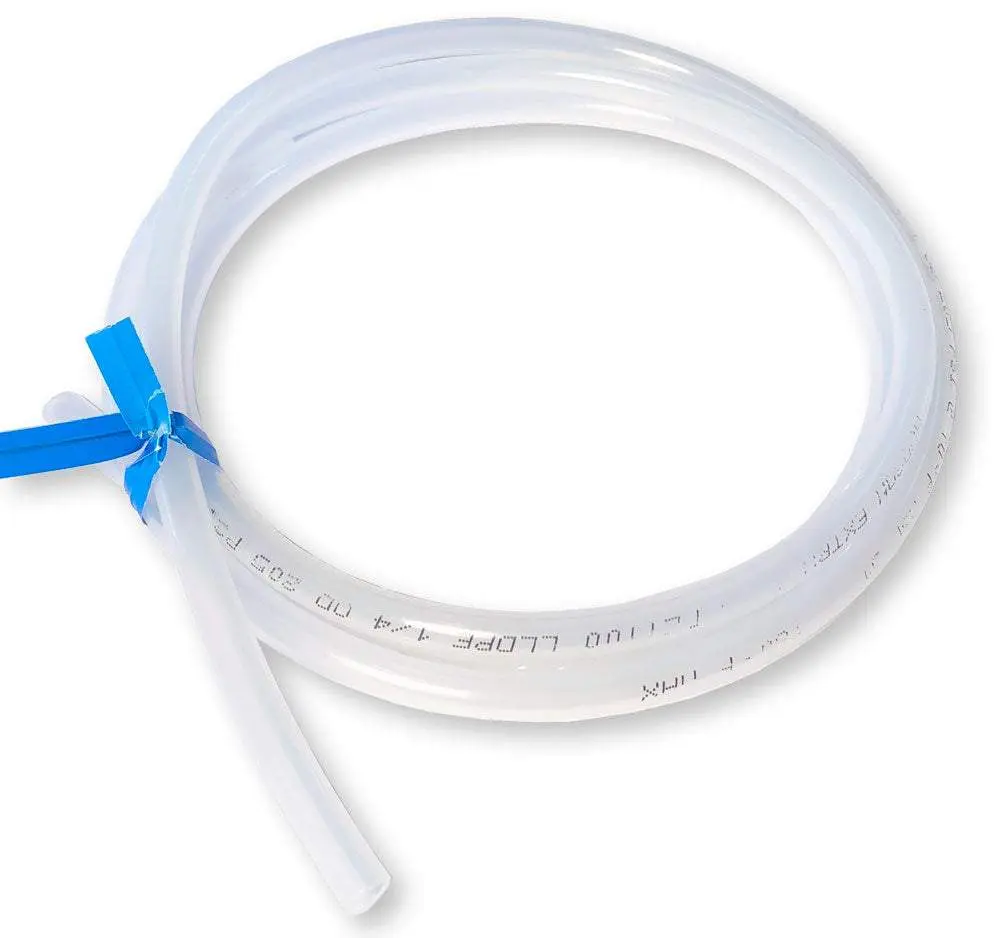 Flexible supply tubing: 8' Flexible supply tubing: 8'
