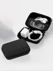 Portable Mini Storage Bag, 2025 New Style Travel Carrying Case Bag for Mp3 Players, Usb Cable, Earphones, Memory Cards, U Disk, Keys, Coins Organizer, Headphone Storage