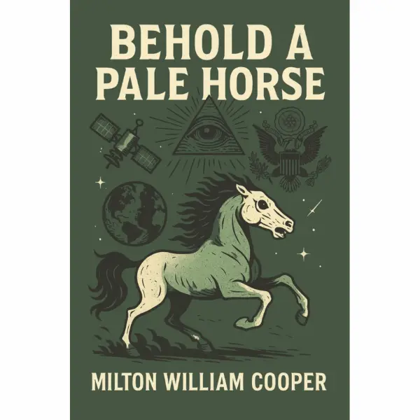 Behold a Pale Horse Paperback Book by Milton William Cooper: Government Secrets, UFO Conspiracies, the New World Order | Cult Classic Exposé of Hidden Truths, Global Control