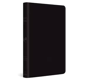 ESV Large Print Value Thinline Bible - TruTone Black Imitation Leather, Portable Size, with Concordance, English Standard Version Holy Bible (Publication Date: April 23, 2026)