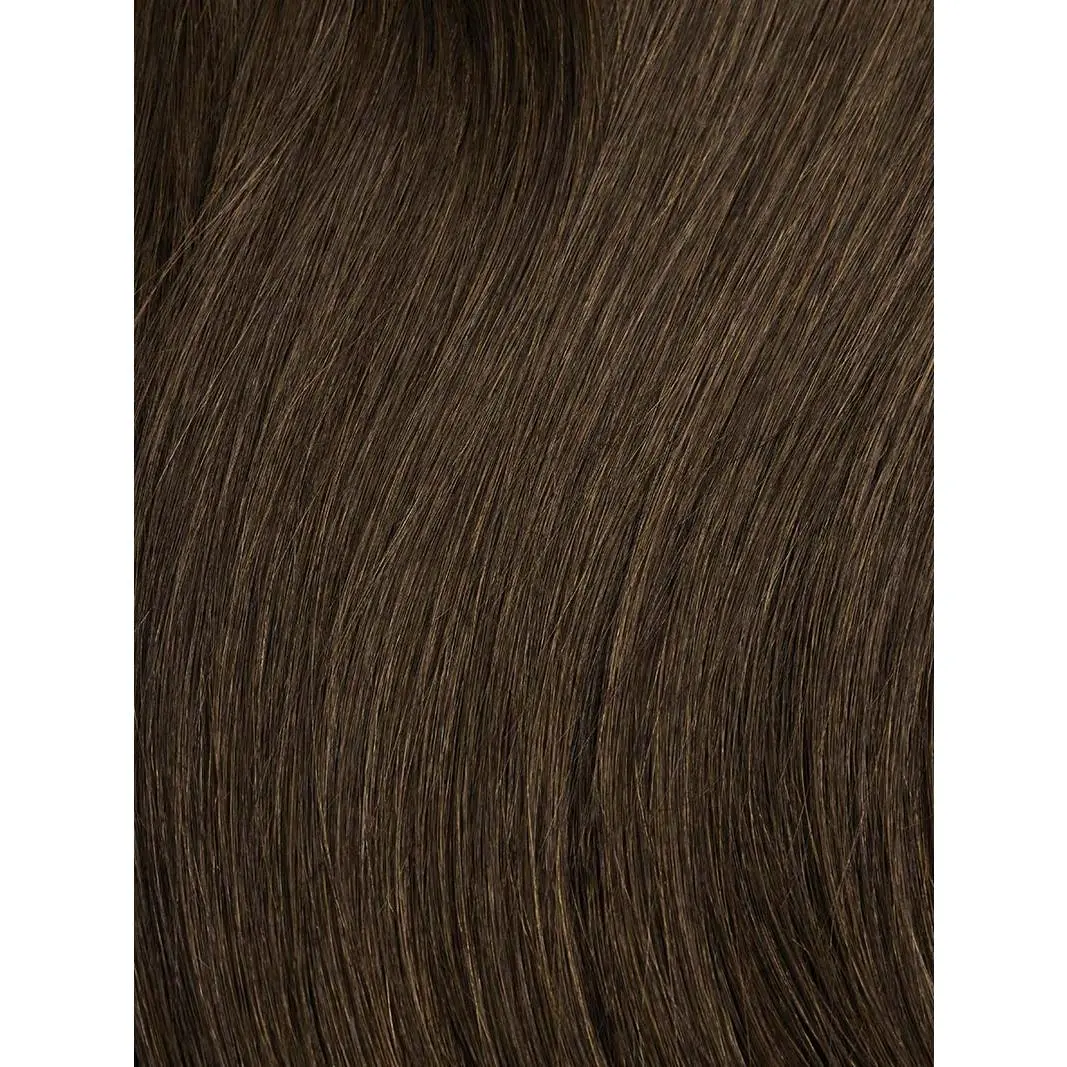 12” Medium Natural Brown Scalp Hair Fill-Ins & Halo® Bundle (180g)