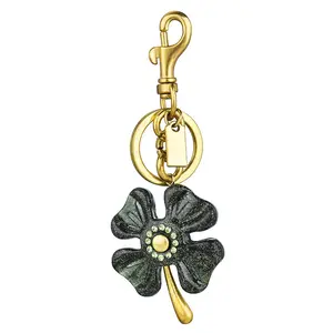 Cute Bag Charm, Clover Metal Bag Pendant, Unique Women's Bag Accessory, Decorative Clip, Stylish Handbag Decoration