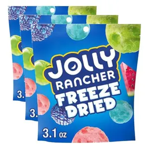 Jolly Rancher Candy, Fruit Flavored, 3.1 oz | Freeze Dried | Pack of 3