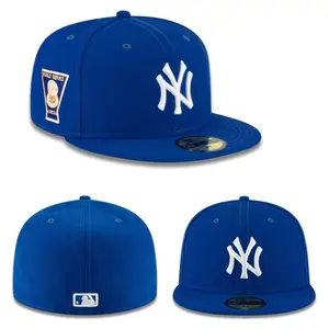 New Era New York Yankees 59FIFTY Premium Limited Edition Adjustable Baseball Cap White Blue Embroidered NY Logo MLB Streetwear Collector Edition Exclusive Urban Fashion Hat for Men and Women