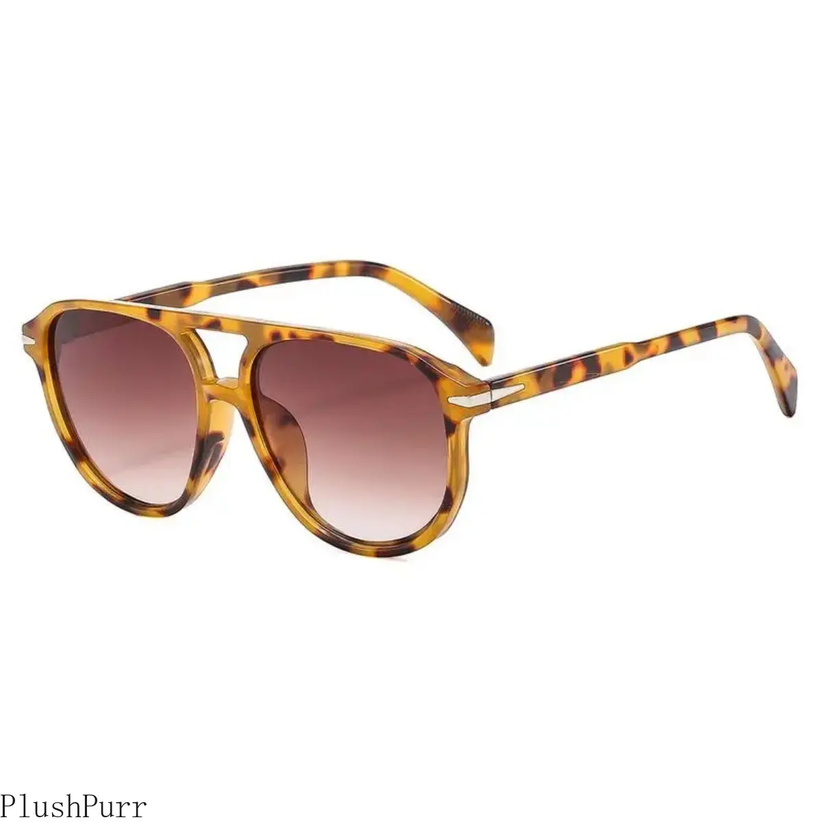 Polarized Stylish Aviator Sunglasses, Crossover Style, Plastic Amber Tortoiseshell Frame, Sports & Outdoor Eyewear Accessory, Polarized Sunglasses, Stylish Sunglasses