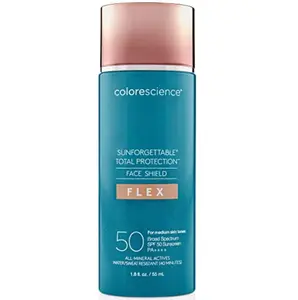 Colorescience Sunforgettable Total Protection Face Shield Flex SPF 50  Medium 1.8oz Medium Medium1.8oz