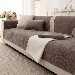 sofa cover Modern Minimalist Style Sofa Cushion Cover, Sofa Slipcover, Pet Scratch Protection, Furniture Protector, Pet Friendly, Home Decor for Living Room Bedroom, Sofa Couch Covers