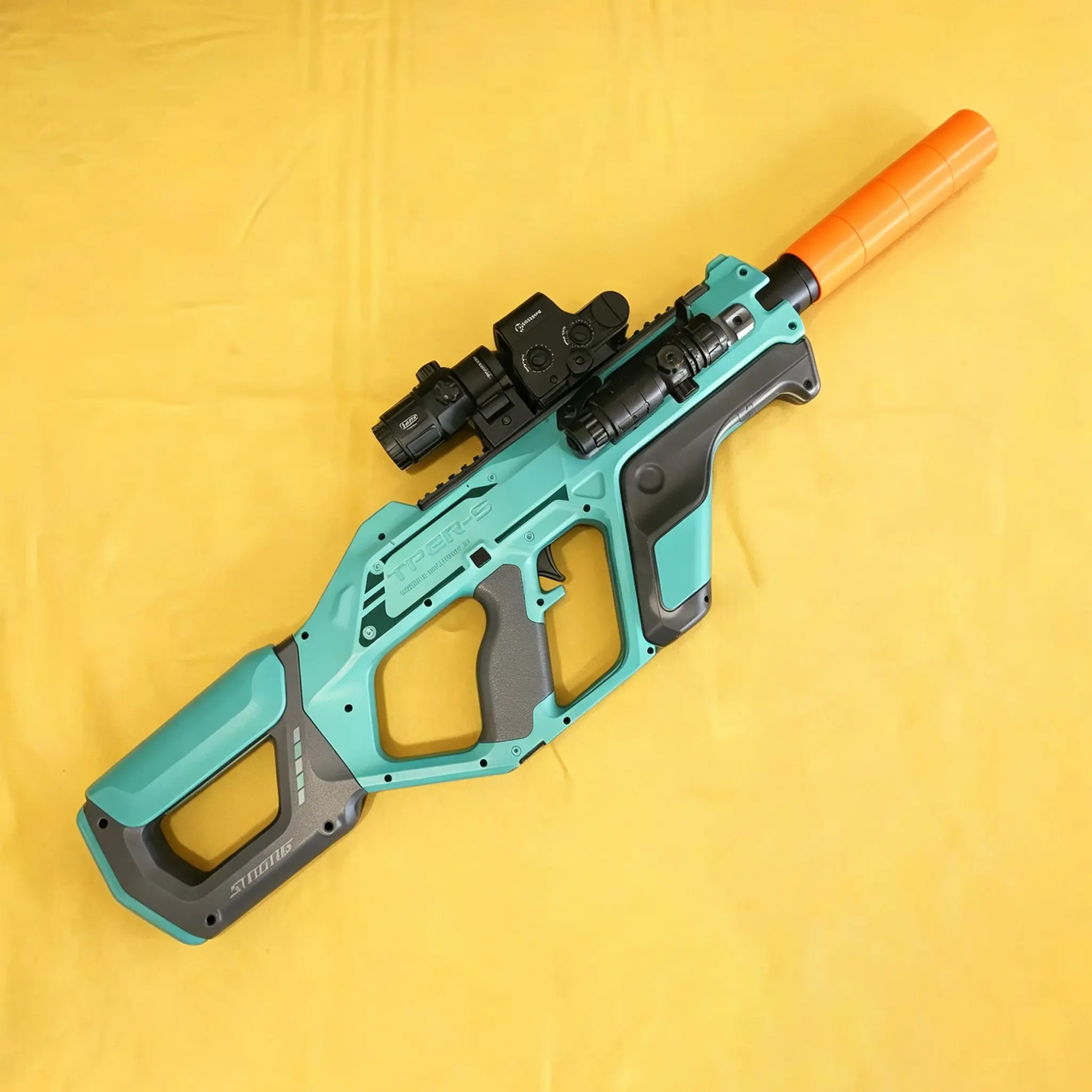 SXF1000 Outdoor Projectile Toy Gun | Non-removable Integrated Safety Orange Tip | Not realistic shape | Meets US toy safety standards