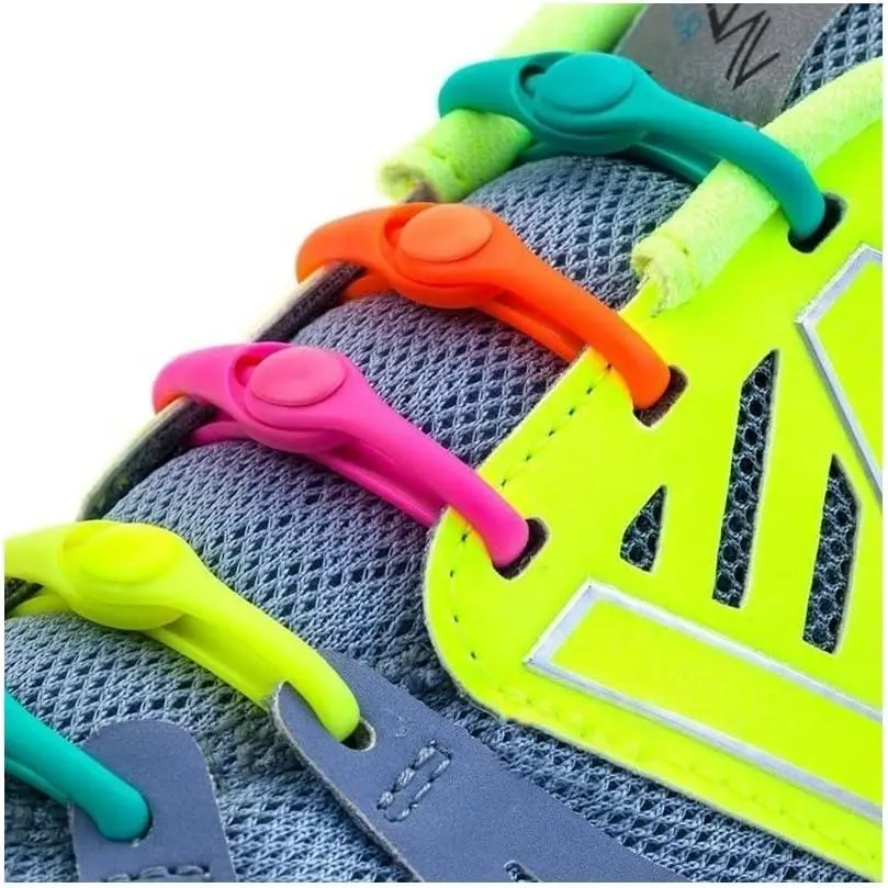 12Pcs Silicone Round Elastic Shoe Straps Strapless Design Unisex Anti Slip Shoe Accessories Suitable For Daily Walking Casual Wear Outdoor Hiking Light Stretch Shoe Fastener Neutral Footwear Auxiliary Supplies For Men Women Daily Outdoor Activity Use