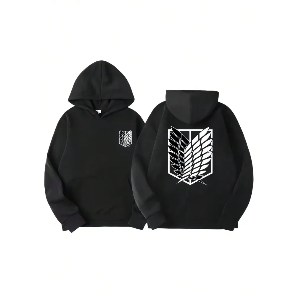 New Attacks Ons Titans Men's Hoodie Anime Hoodies Men Women Streetwear Pullover Harajuku Hoodies Sweatshirt Clothes Male Sportswear fabric streetwear