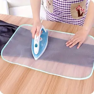 Protective Ironing Cloth High Temperature Board Press Mesh Insulation Pad Guard Protection Clothing Home Accessories Laundry Room Laundry Products