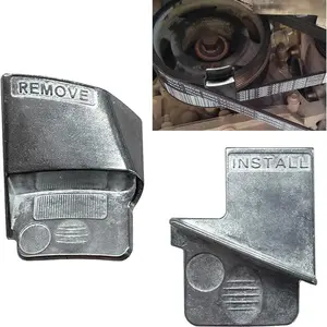 2 Pcs Stretch Belt Mate Kit, Metal Serpentine Belt Remover & Installer Tool Set, Car Truck Trolley Cart Accessory