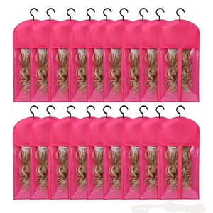 12/18PCS Wig Storage Bags With Hanger - Hair Extension Holder for Multiple Wigs, Extensions & Accessories Visit the AIHOPESTO Store