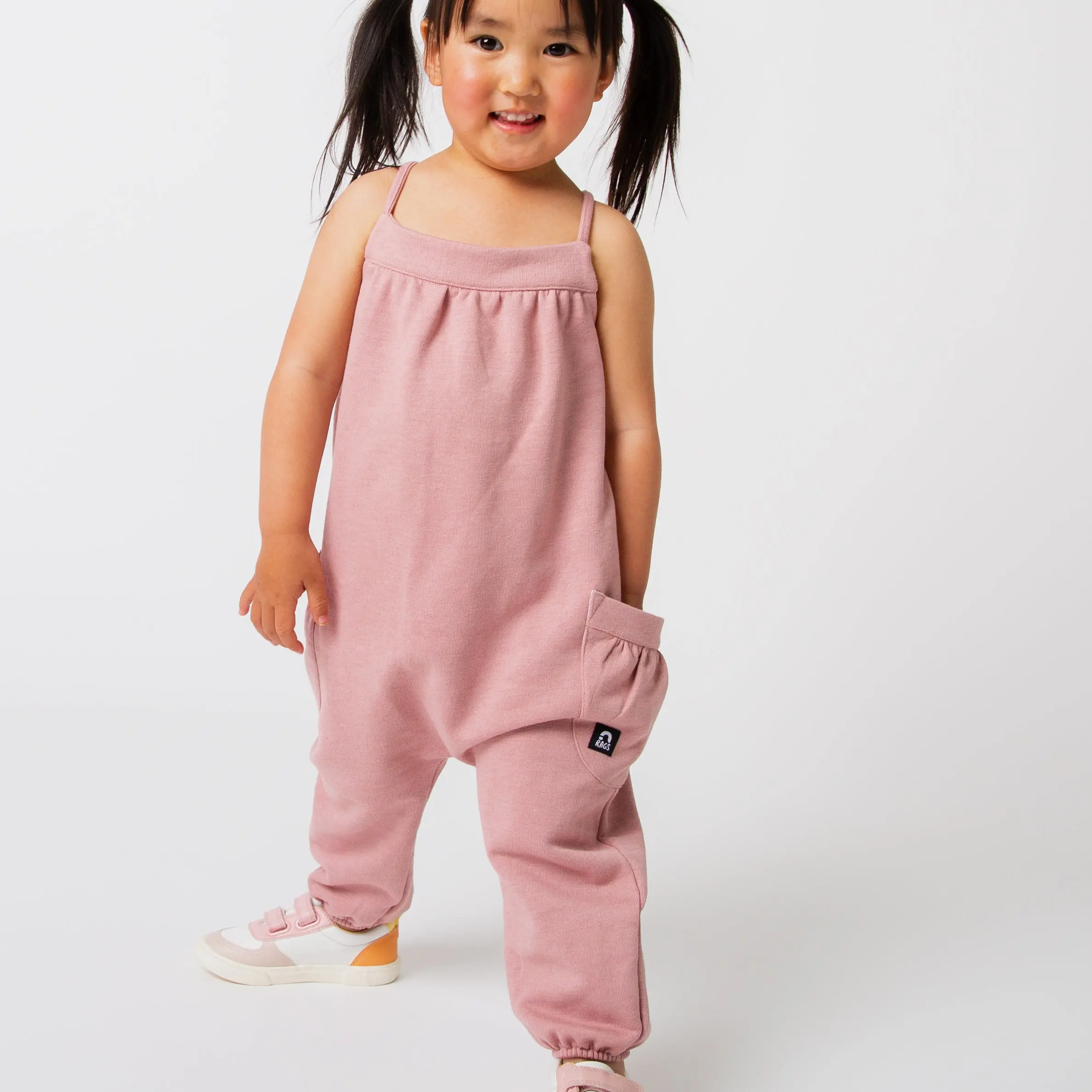 Strappy Jumper - Blush