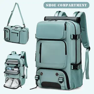 This 3-in-1 large-capacity multi-functional business travelbackpack features a shoe compartment and  It's lightweight, suitable for everyday use, unisex,and offers organized storage. A stylish and portablecasual backpack.