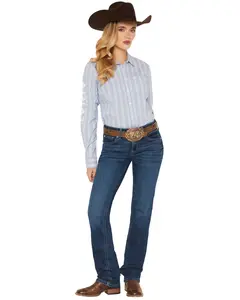 Ariat Women's Women'S Perfect Rise Stretch Abby Straight Mackenzie Jeans - 10036814