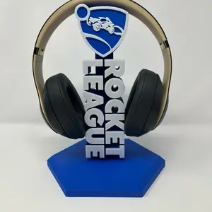 3D Printed Rocket League Headphone Stand – Gamer Desk Accessory