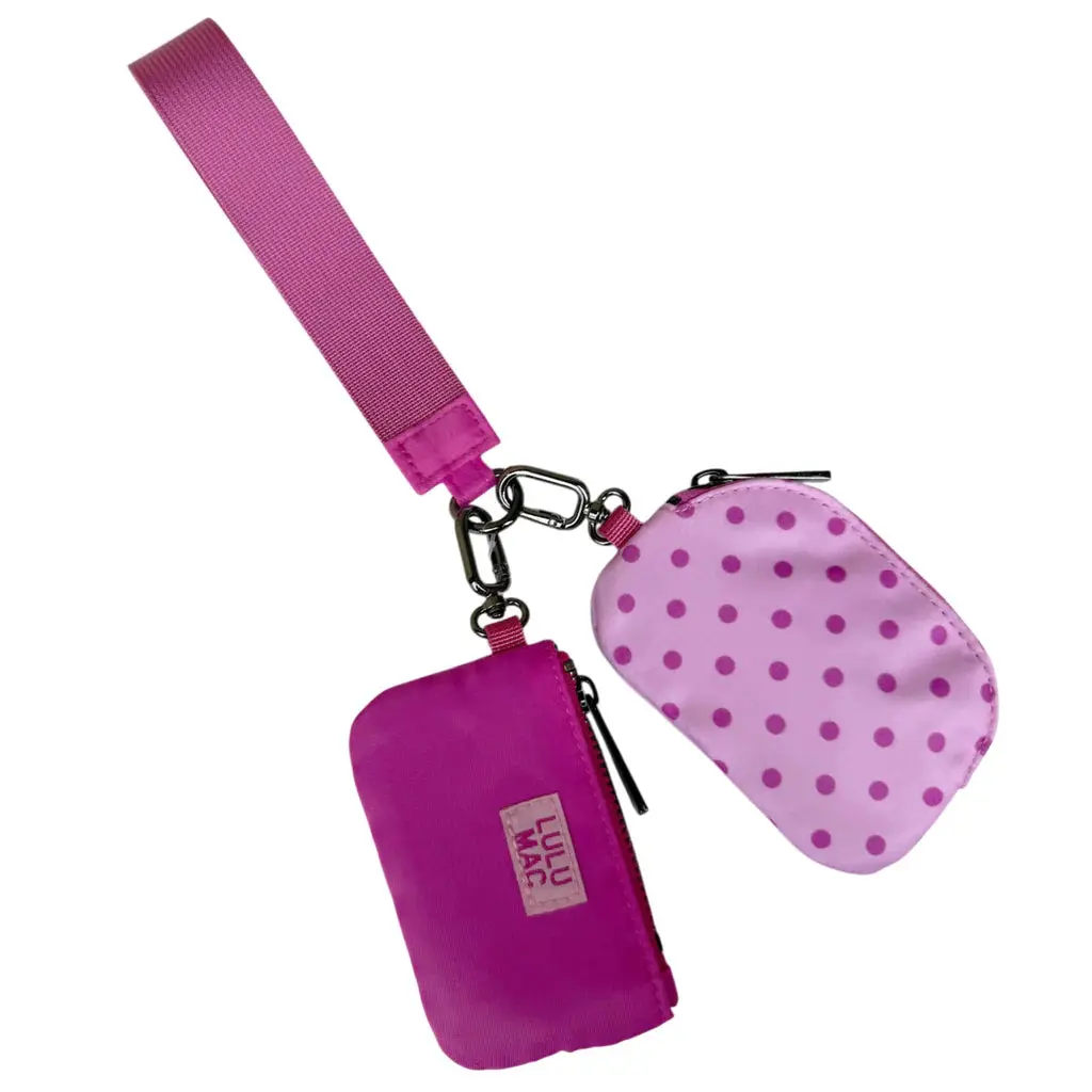LULU MAC DOUBLE POUCH WRISTLETS