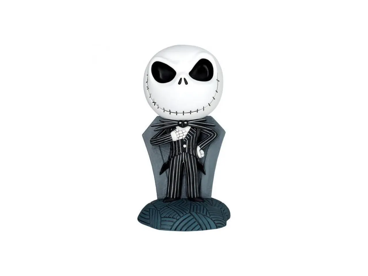 Monogram Nightmare Before Christmas Jack Skellington Figural PVC Bank