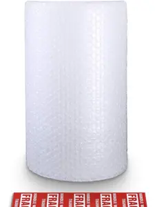 Bubble Cushioning Wrap Rolls 3/16" x 12" x 15' ft Total, Perforated Every 12" for Packaging, Shipping & Mailing