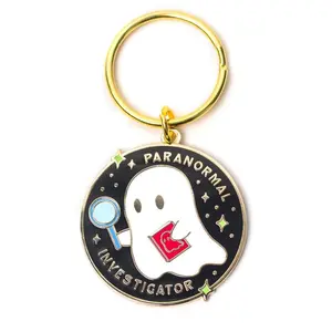 Paranormal Investigator Keychain Enamel Accessory