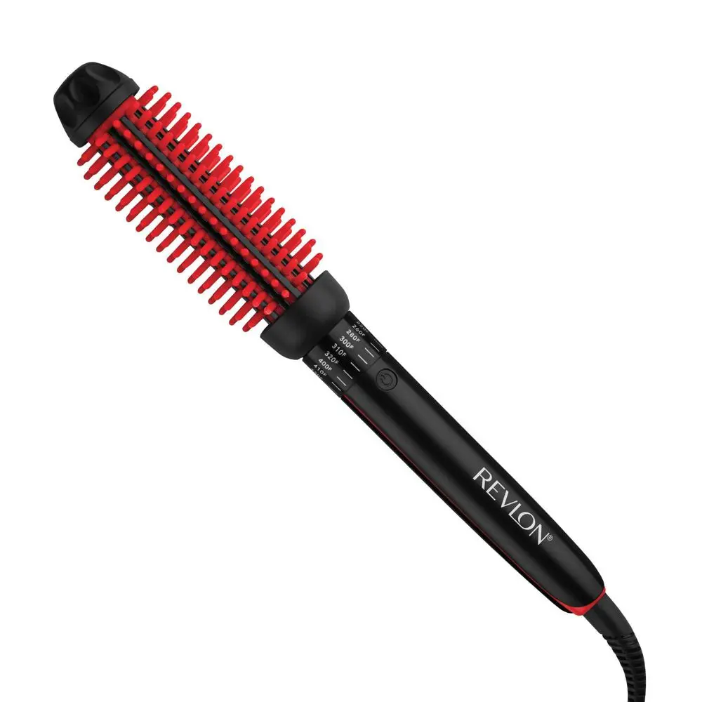 Revlon Smoothstay Silicone Multipurpose Hair Styling Tools - 1.5": Ceramic All Hair Types 10 Heat Settings