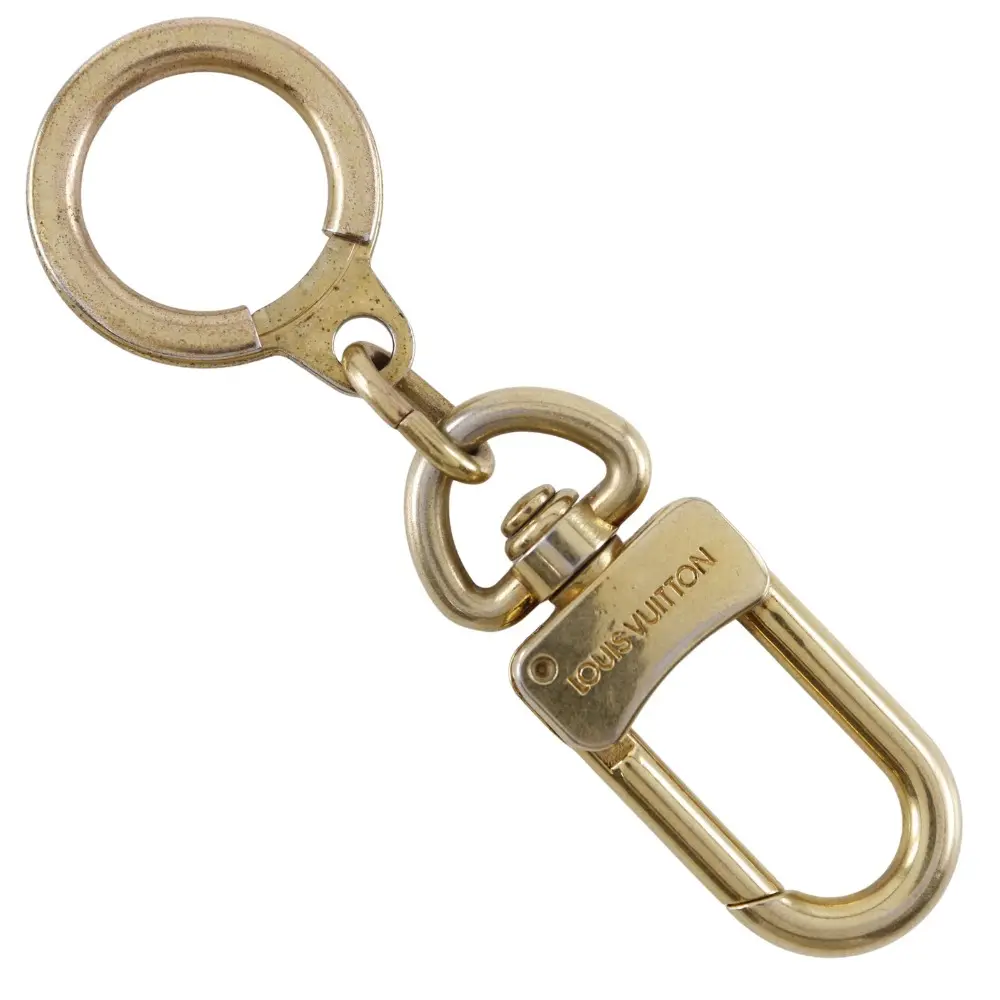 Pre-owned Louis Vuitton Stainless Small Leather Goods Anokure Keychain M62698