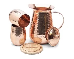 Kitchen Science Copper Water Jug Set