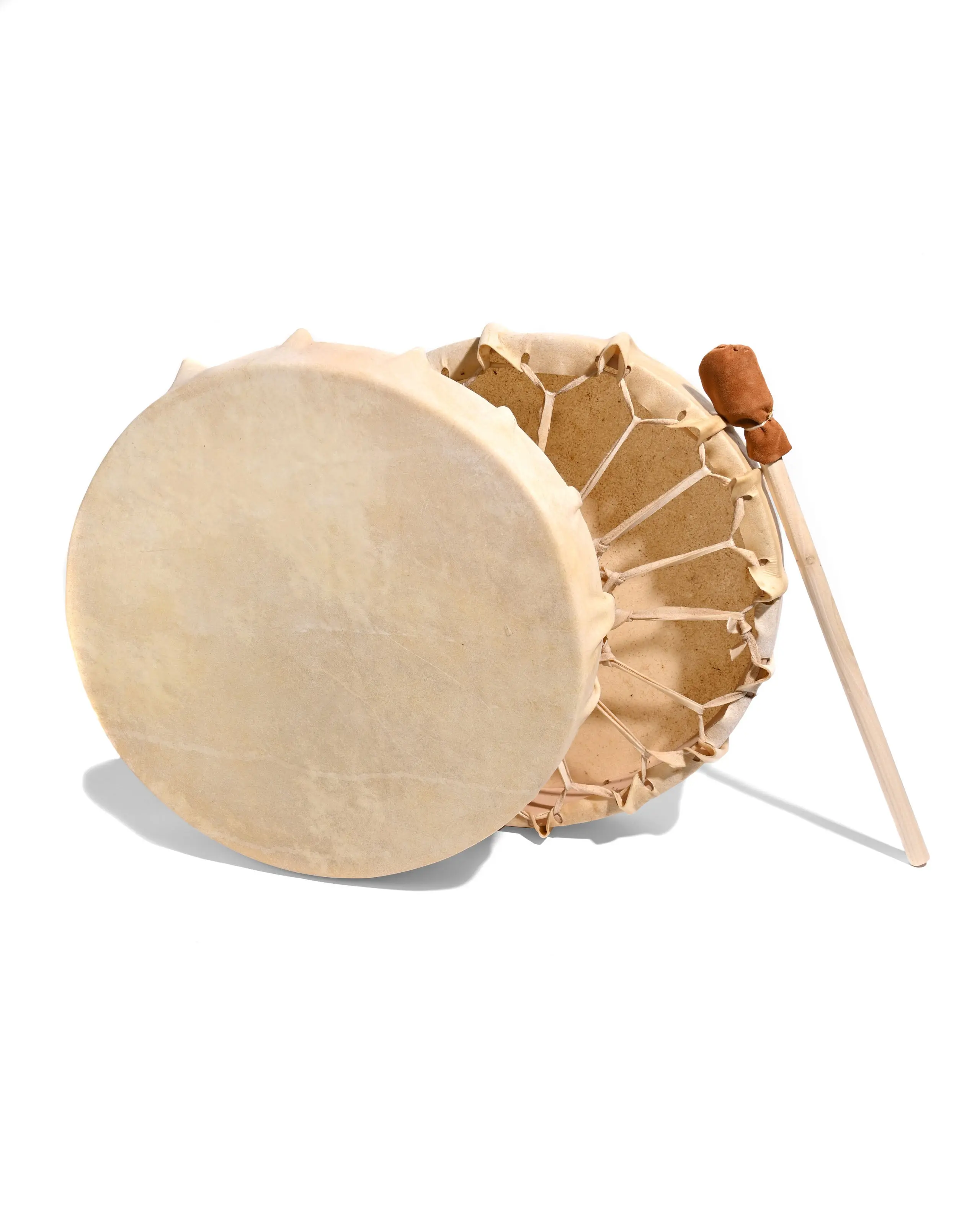 Native American Style Cow Hide Frame Hand Drum