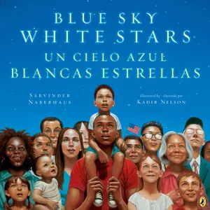 USED-Blue Sky White Stars/Un Cielo Azul Blancas Estrellas (Bilingual English-Spanish Edition) by Naberhaus, Sarvinder (Paperback)