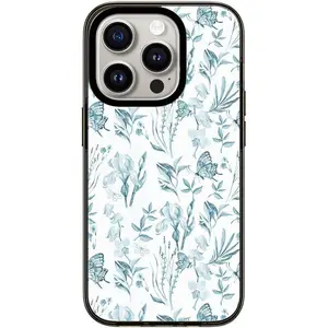 Compact Phone Case [4 ft. 2X Military Grade Drop Protection/Slim/Lightweight] - Under The Sea - Clear Black