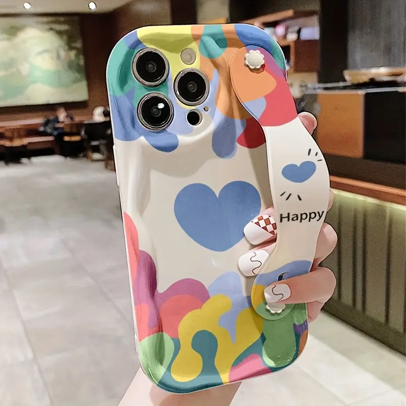 A Stylish forPhone Case with a Heart Pattern Print, Featuring a Unique TPU Design for Protection. It'S Perfect for Personal Use Or As a Gift, Compatible with Apple Iphone Series17 16/15/14/13/12/11/Xs/Xr/X/7/8/Plus/Pro/Max Series