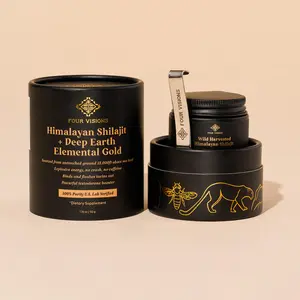 Authentic Himalayan Shilajit Resin | Premium Mineral Resin for Energy, Focus & Vitality | Four Visions