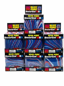 NeeDoh Nice Cube Swirlin' USA (LIMITED EDITION) 100% Authentic - Accessories