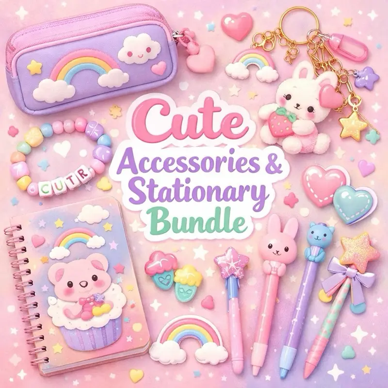 1 MariviScoopy (GIRL) Accessories and Stationary kit set