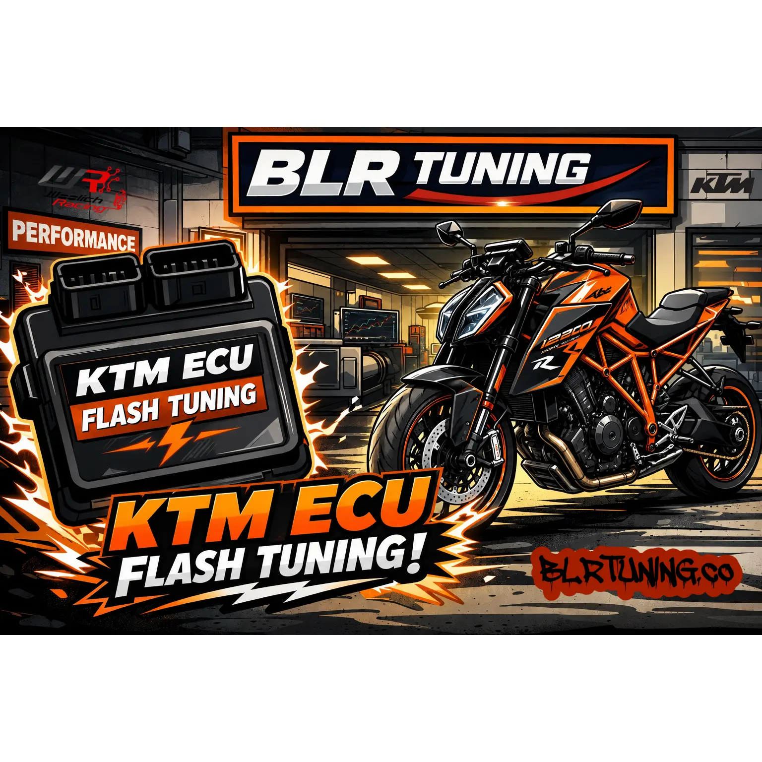 KTM ECU FLASH TUNING