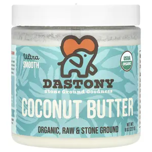 Dastony Organic Coconut Butter, Ultra Smooth, 8 oz (227 g)