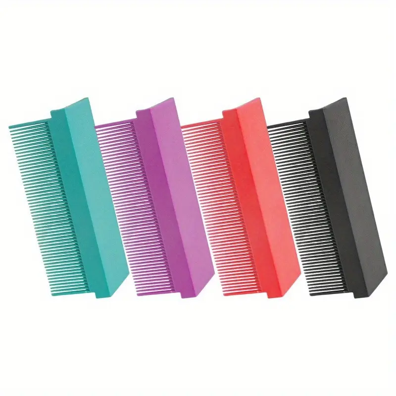 Barber Straightening Comb Attachment For Hair, Hair Straightener Comb, Hair Straightening Comb Attaches To Flat Iron For Low And High Temperature, Styling Comb For Hair Stylist Tool