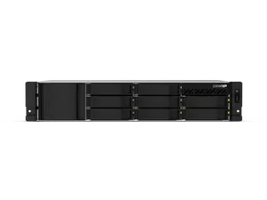 QNAP 2U 8-Bay Short Depth Rackmount NAS - Intel Celeron N5095 - 8GB Ram - Redundant PSU  TS-864EU-RP-8G