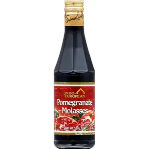 Pomegranate Molasses 10 Oz Lebanon - Superior Quality Concentrated Juice with Sugar & Water - Natural Beverage Sweet