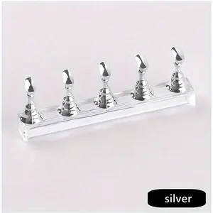 Display Stand for Magnetic False Nail Practice Sheets, Alloy and Crystal Nail Polish Display Stand, Nail Care Tools, Nail Art Accessories, Nail Supplies