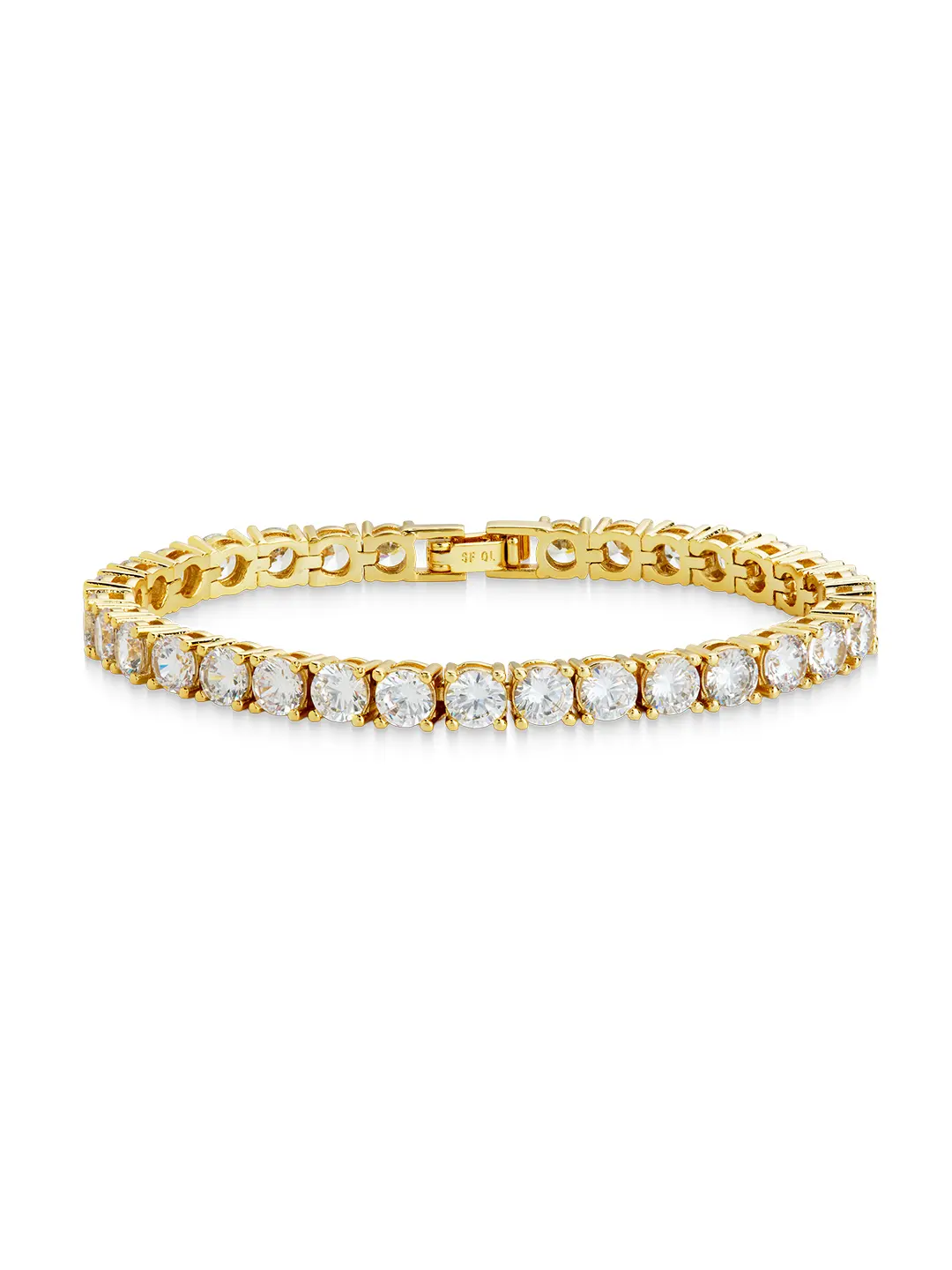 Marisol Round Cut CZ Tennis Bracelet