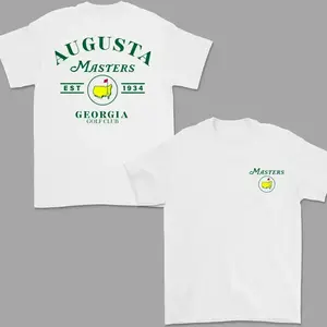 Augusta GA Masters Golf Icons Shirt For Men For Women, Vintage Masters Inspired Tee, Classic Golf Graphic T-Shirt, Gift for Golf Lovers Men Women