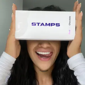 Stamps Chocolate -"Discover fun, flavorful Amazonian chocolate with exotic, natural ingredients to add adventure and vitality to your day (or night! :p)." NOT A MOOD ENHANCER, NOT A PLACEBO.