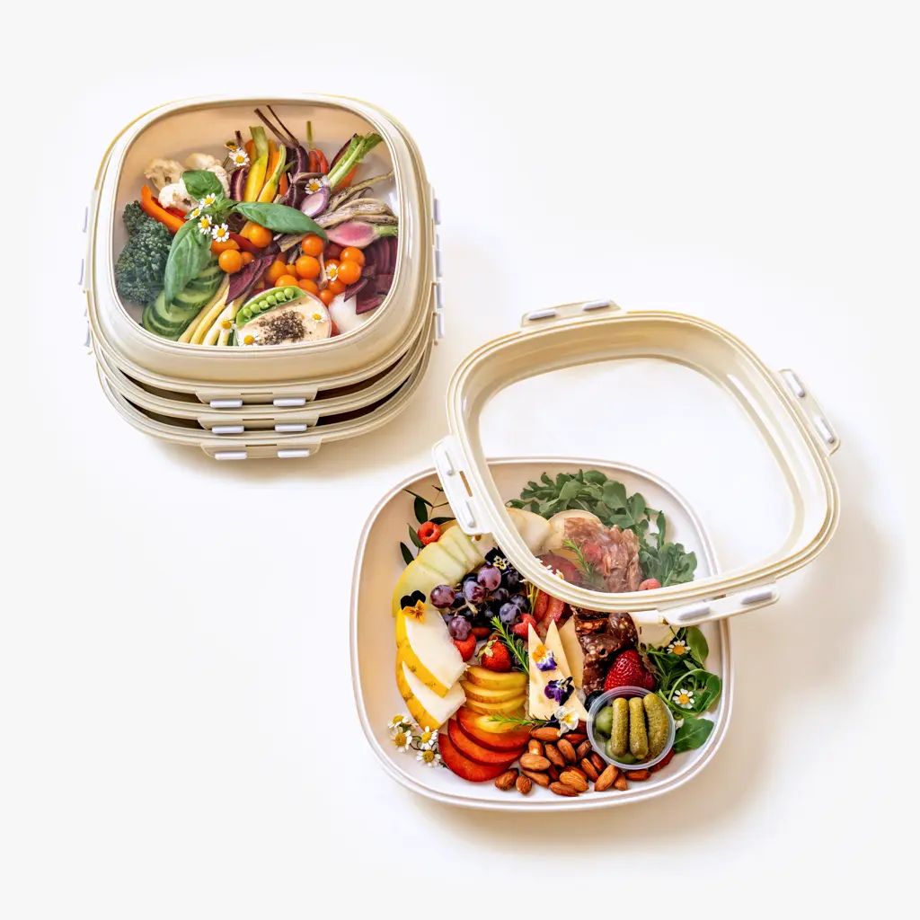 Stretch-Lid Containers