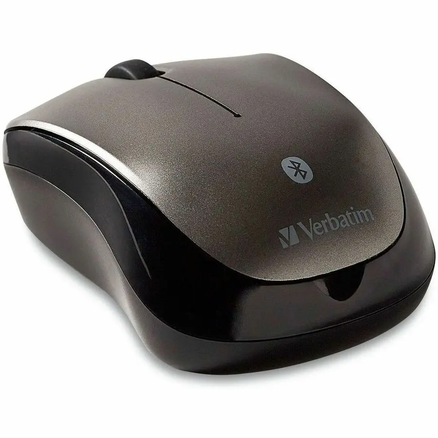 Verbatim Bluetooth Wireless Multi-Trac Blue LED Tablet Mouse - Black Pointer