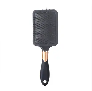 The All Smooth Paddle Brush features wide teeth, ball-shaped bristles, and a flexible cushion base, making it ideal for thick hair. thinning comb